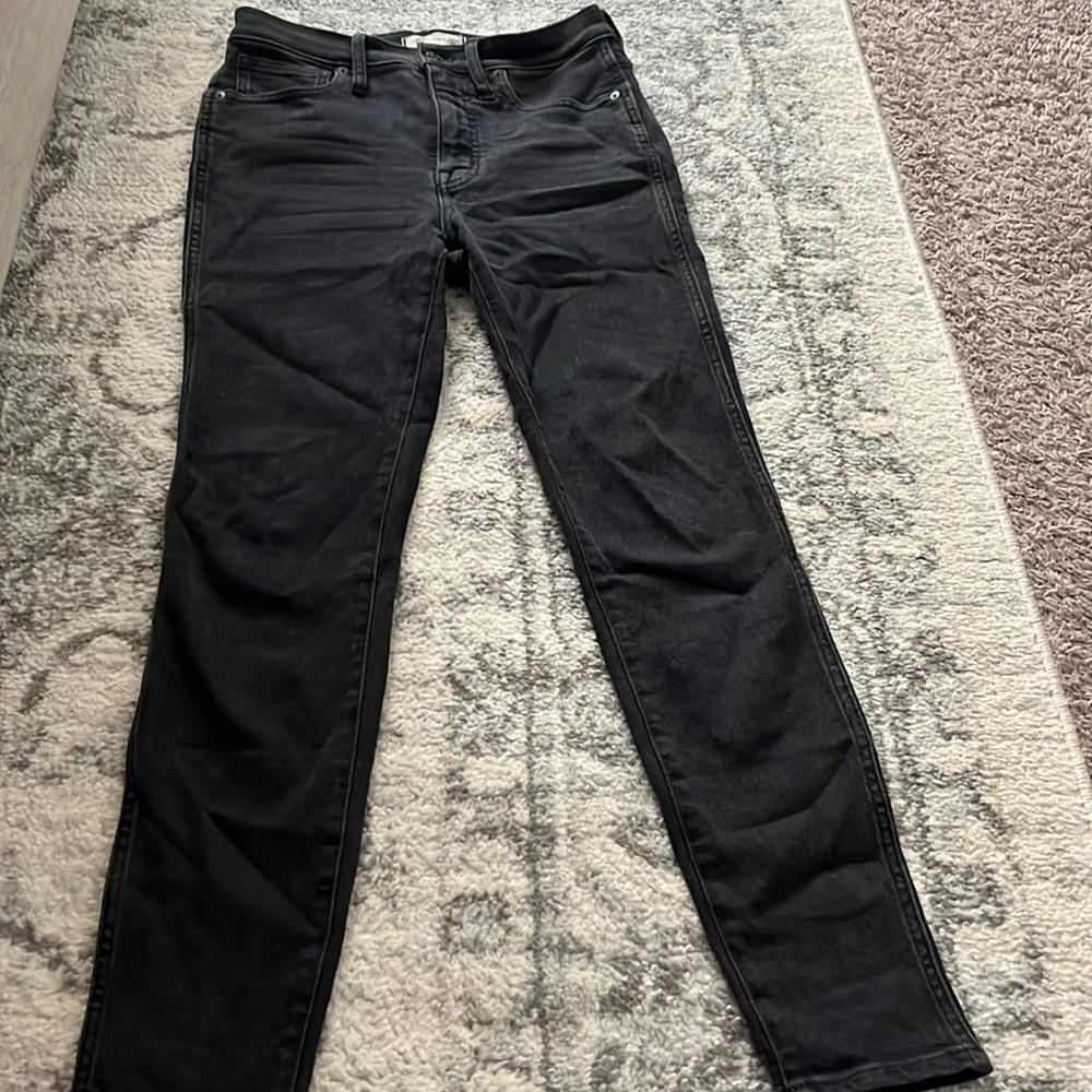 Madewell Black Denim Pants